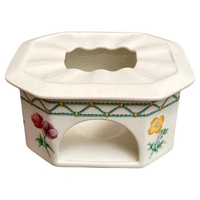 Pre-owned Villeroy & Boch Casa Verde Warmer Vintage Teapot Warmer In Porcelain, Germany In Sand