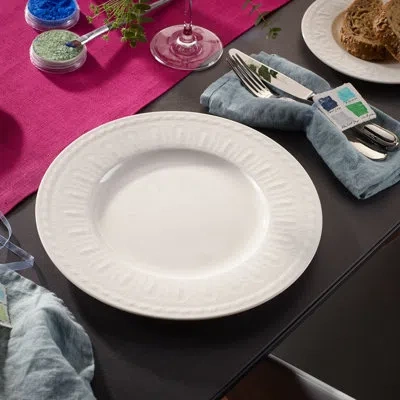 Villeroy & Boch Cellini 10.5" Dinner Plate In White