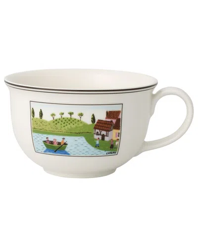 Villeroy & Boch Charm And Breakfast Design Naif Coffee Cup In White