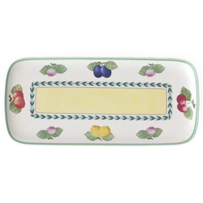 Villeroy & Boch Charm & Breakfast French Garden Sandwich Tray In Multi