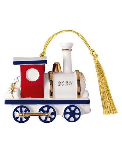 Villeroy & Boch Christmas Classics Locomotive Dated Ornament 2025 In Multi