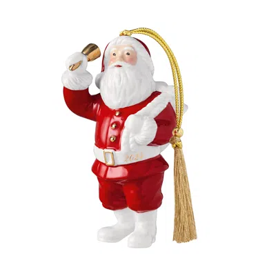 Villeroy & Boch Christmas Classics Ornament: Santa In Multi