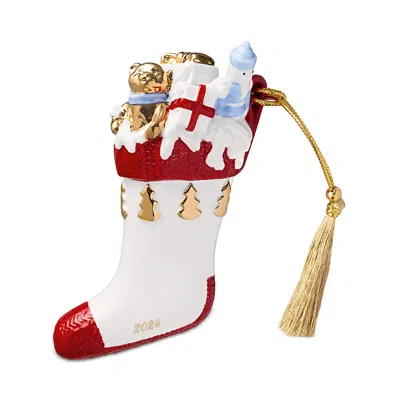 Villeroy & Boch Christmas Classics Ornament: Stocking In Multi