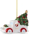 Villeroy & Boch Christmas Classics Pick-up Truck Ornament In Multi