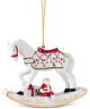 Villeroy & Boch Christmas Classics Rocking Horse Dated Ornament 2025 In Multi