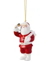 Villeroy & Boch Christmas Classics Santa Ornament In Multi
