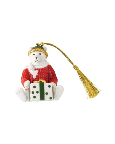 Villeroy & Boch Christmas Classics 2026 Teddy Bear Ornament In Multi