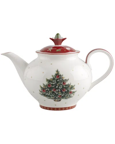 Villeroy & Boch Christmas Toy's Delight 51oz Teapot In White
