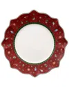 Villeroy & Boch Toy's Delight Red Dinner Plate In Red