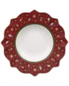 Villeroy & Boch Toy's Delight Dinner Plate: Red