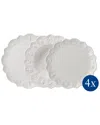 Villeroy & Boch Toy's Delight Royal Classic 12 Pc. Dinnerware Set, Service For 4