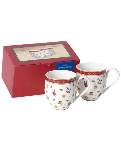 Villeroy & Boch Christmas Toy's Delight Set Of 2 Mugs
