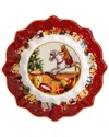 Villeroy & Boch Christmas Toy's Fantasy Gifts Small Bowl In Multi