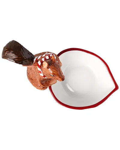 Villeroy & Boch Christmas Toy's Fantasy Squirrel Nut Bowl In Animal Print