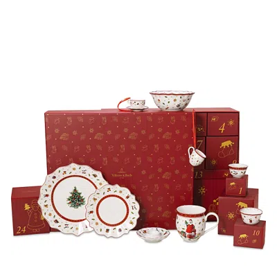 Villeroy & Boch Christmas Toy's Memory Advent Calendar 2025 In Red