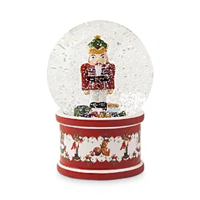 Villeroy & Boch Christmas Toys Large Nutcracker Snow Globe In Multi