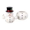 Villeroy & Boch Christmas Toys Memory Snowman Jar In Multi