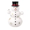 Villeroy & Boch Christmas Toy Memory Stacking Snowman Jar In Multi