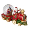 Villeroy & Boch Christmas Toys Santa Train With Snow Globe In Multi