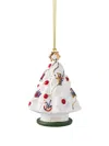 Villeroy & Boch Christmas Classics Tree Ornament In White