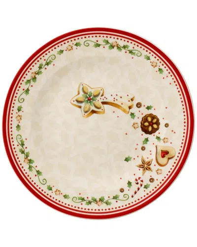 Villeroy & Boch Christmas Winter Bakery Delight Falling Star Salad Plate In Multi