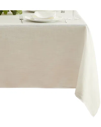 Villeroy & Boch Classic Embroidered Border Tablecloth In White