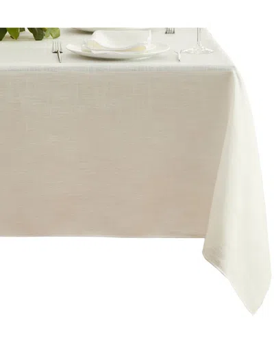 Villeroy & Boch Classic Embroidered Border Tablecloth In White