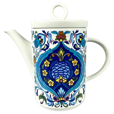 Pre-owned Villeroy & Boch Villeroy And Boch Coffee Or Tea Pot Izmir Collection, Luxembourg, 1973 In Gray
