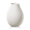 Villeroy & Boch Collier Blanc Vase Perle No. 2 In White