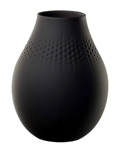 VILLEROY & BOCH VILLEROY & BOCH COLLIER NOIR TALL VASE