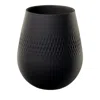Villeroy & Boch Collier Noir Vase Carre No. 2 In Black