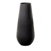 Villeroy & Boch Collier Noir Vase Carre No. 3 In Black
