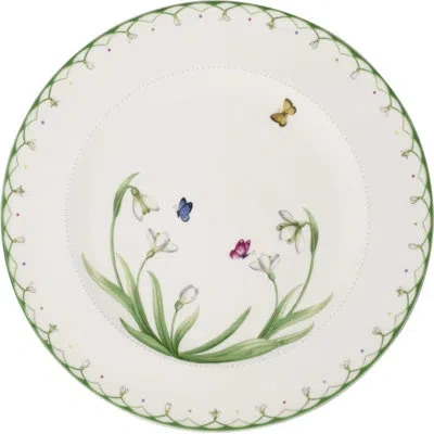 Villeroy & Boch Colorful Spring 12.5" Dinner Plate In Green