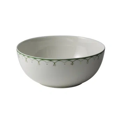 Villeroy & Boch Colorful Spring Salad / Vegetable Bowl Med Round In Green