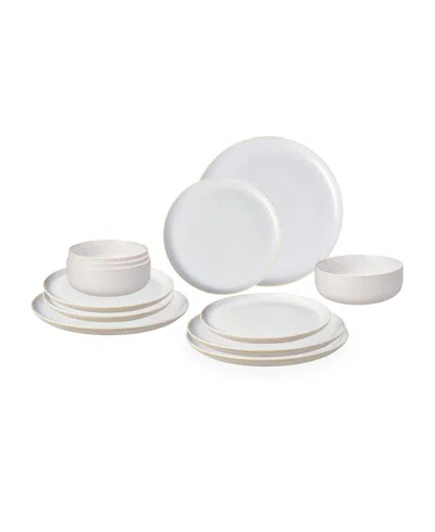 Villeroy & Boch Crafted 12-pc. Dinnerware Set, Service For 4 In White