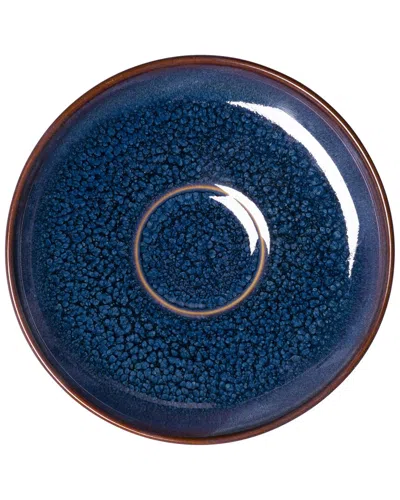 Villeroy & Boch Crafted Breeze Espresso Cup Saucer In Blue