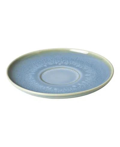 Villeroy & Boch Crafted Porcelain Coffee Saucer In Blueberry