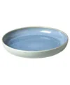 Villeroy & Boch Crafted Porcelain Individual Pasta Bowl In Blueberry