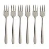 Villeroy & Boch Daily Line Pastry Forks, Set Of 6 In Stainless Steel