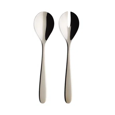 Villeroy & Boch Daily Line Salad Serving Set In Stainless Steel
