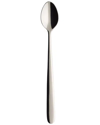 Villeroy & Boch Daily Line Set Of 6 Longdrink Spoon In Metallic