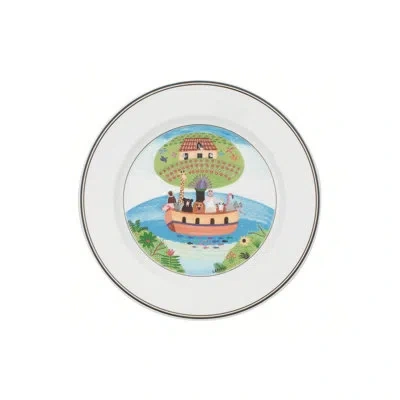 Villeroy & Boch Design Naif 8.25" Noah's Ark Salad Plate In White