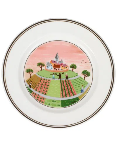 VILLEROY & BOCH VILLEROY & BOCH DESIGN NAIF BREAD & BUTTER FARMERS VILLAGE PLATE