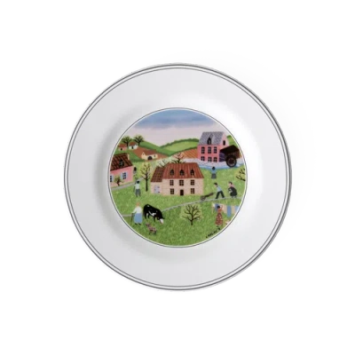 Villeroy & Boch Design Naif Bread & Butter Plate #2 Spring Morning In Multi
