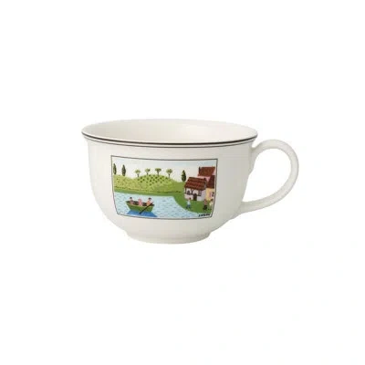 Villeroy & Boch Design Naif Charm And Breakfast Tea Cup In Blue;white;green