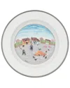 Villeroy & Boch Design Naif Country Yard Rim Soup Bowl In White