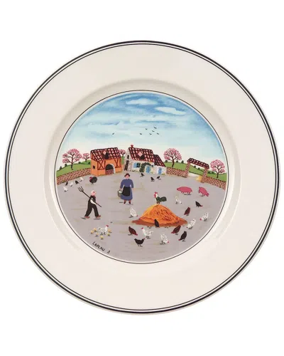 Villeroy & Boch Design Naif Country Yard Salad Plate In White