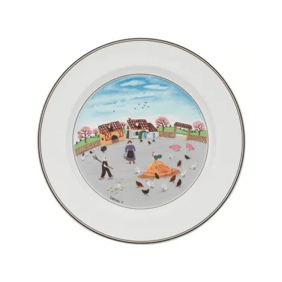 Villeroy & Boch Design Naif Diner Plate: Country Yard