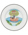 Villeroy & Boch Design Naif Noah's Ark Salad Plate In White