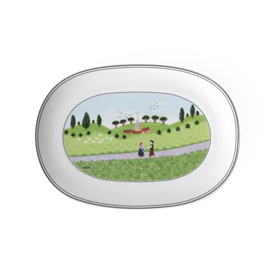 Villeroy & Boch Design Naif Pickle Dish In Multi